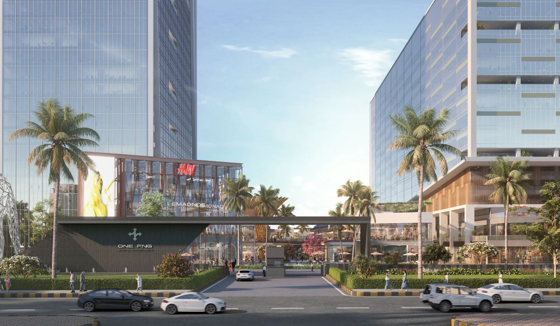 Unveiling the Epitome of Commercial Grandeur: One FNG on Noida Expressway